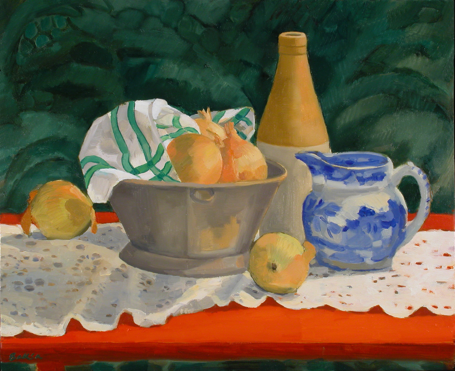 Still Life With Onions