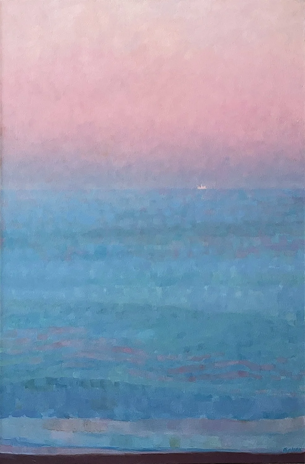 Heading Out In A Pink Dusk