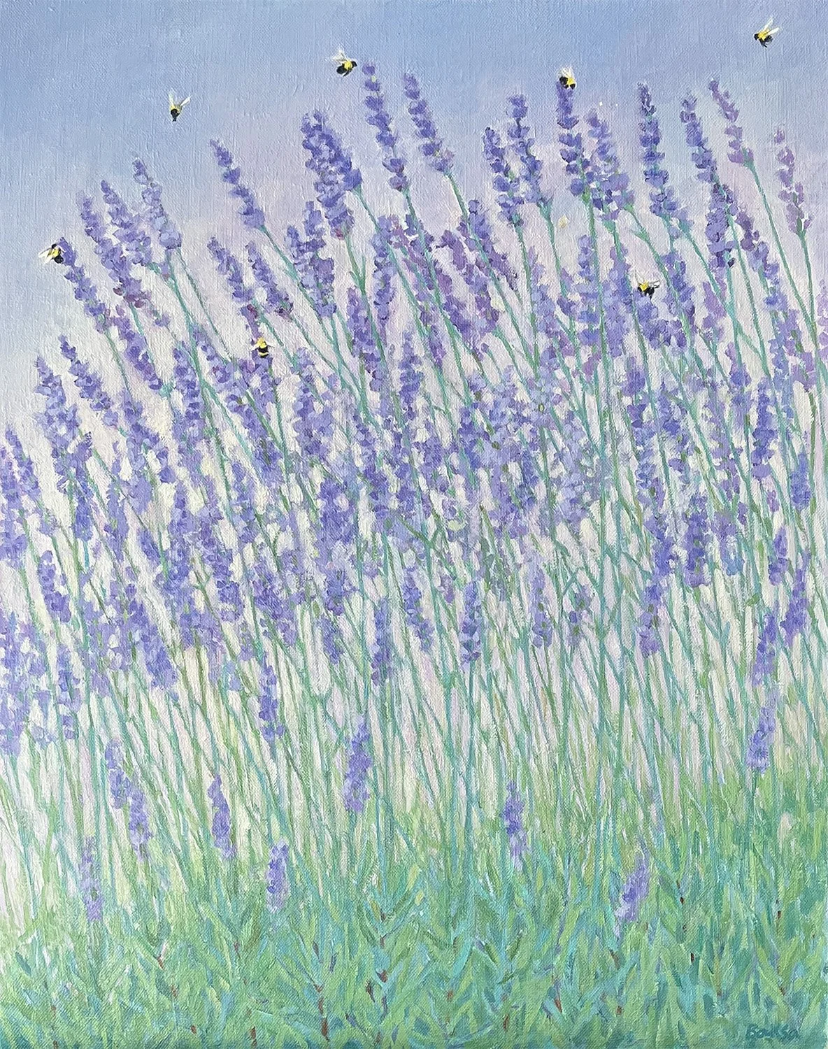 Lavender & Bees