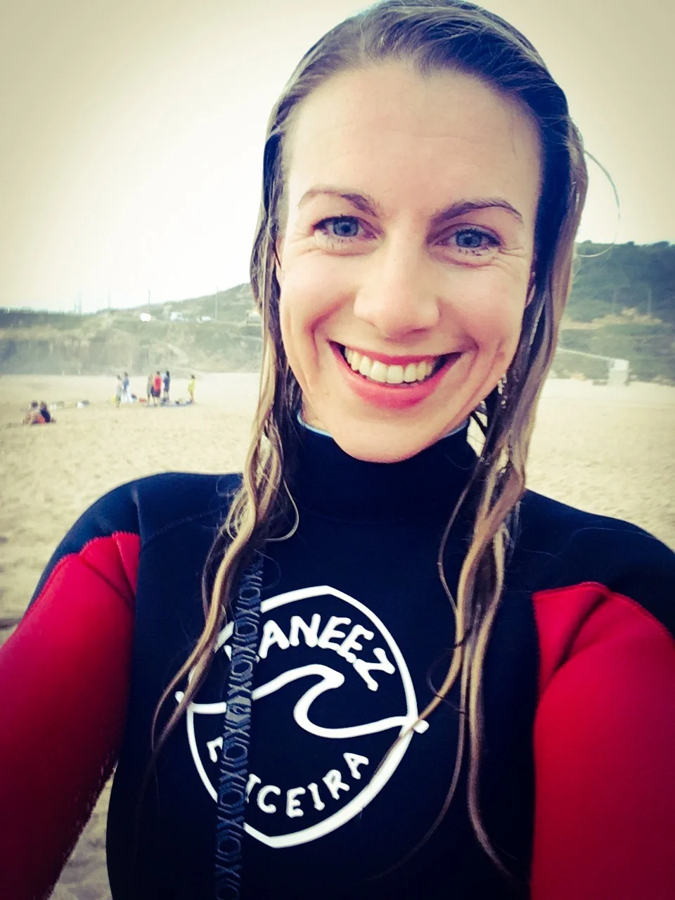 Taking some time out for myself at a yoga retreat in Portugal.