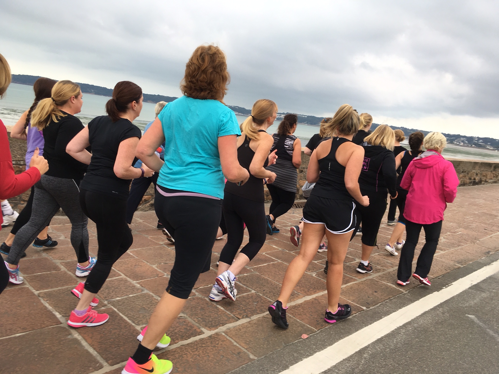 First session of Jersey Girls Can: Couch to 5K.