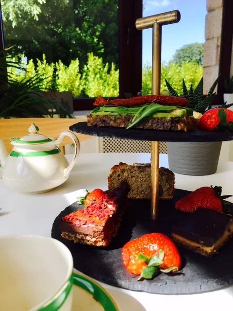 The spa has partnered with Wild Health who prepare their afternoon teas.