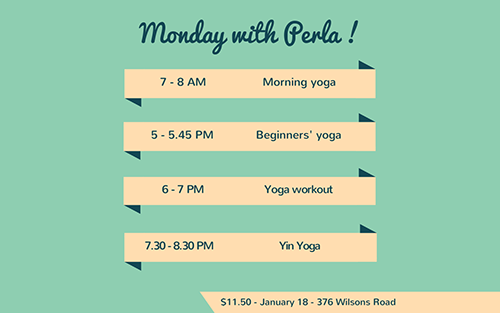 Yoga Monday with Perla