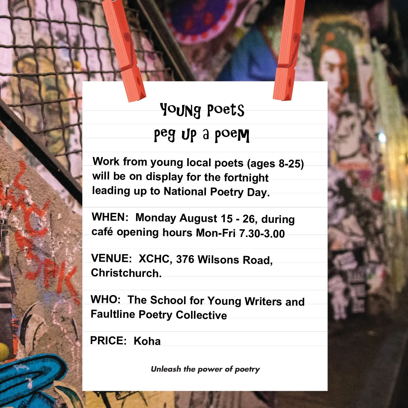 Young Poets: Peg up a Poem