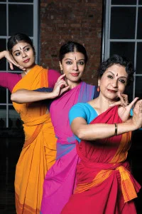Ranee, Aparna, and Ashwini Ramaswamy on the cover of Dance Teacher Magazine
