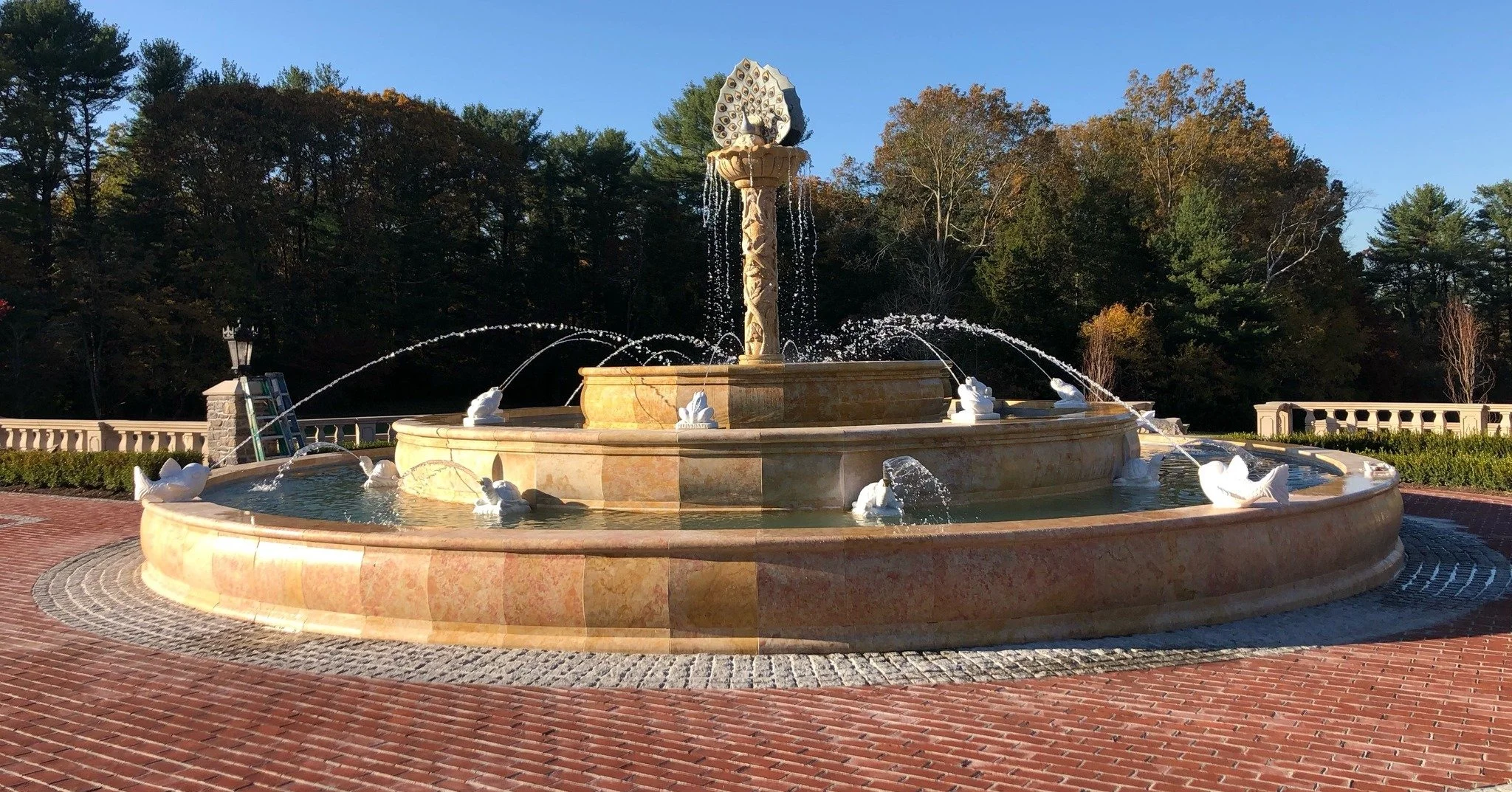 Where craftsmanship meets tranquility - a statement fountain that transforms any setting into a masterpiece.