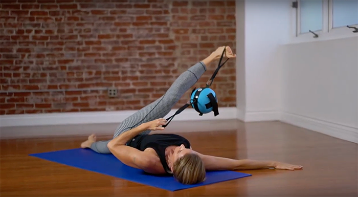 The Gravity Ball™ mobility stretch improves hamstring flexility and hip mobility