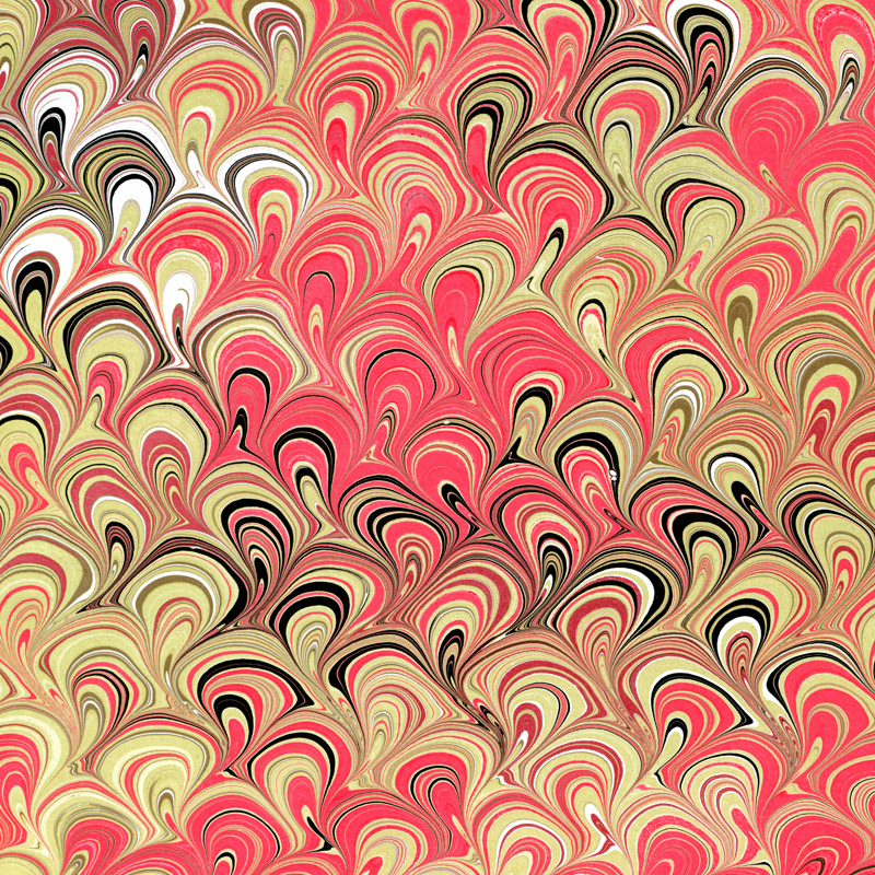 Peacock pattern