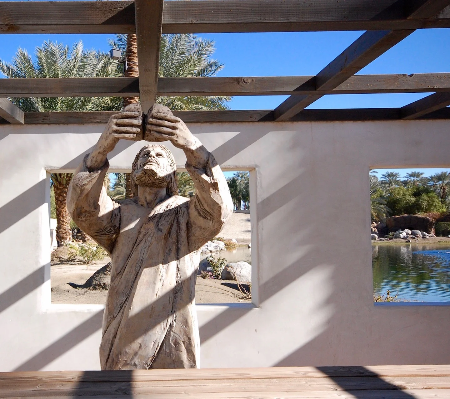 Shields Date Farm in Indio is an interesting place. You can buy lots of things there that have absolutely nothing to do with dates...and it comes complete with a Biblical Garden.&nbsp;