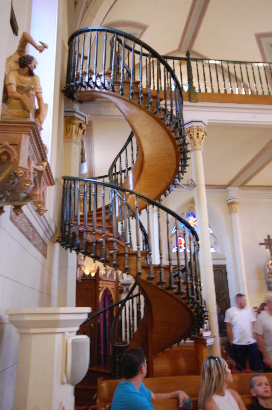 Loretto Chapel's Miracle Staircase