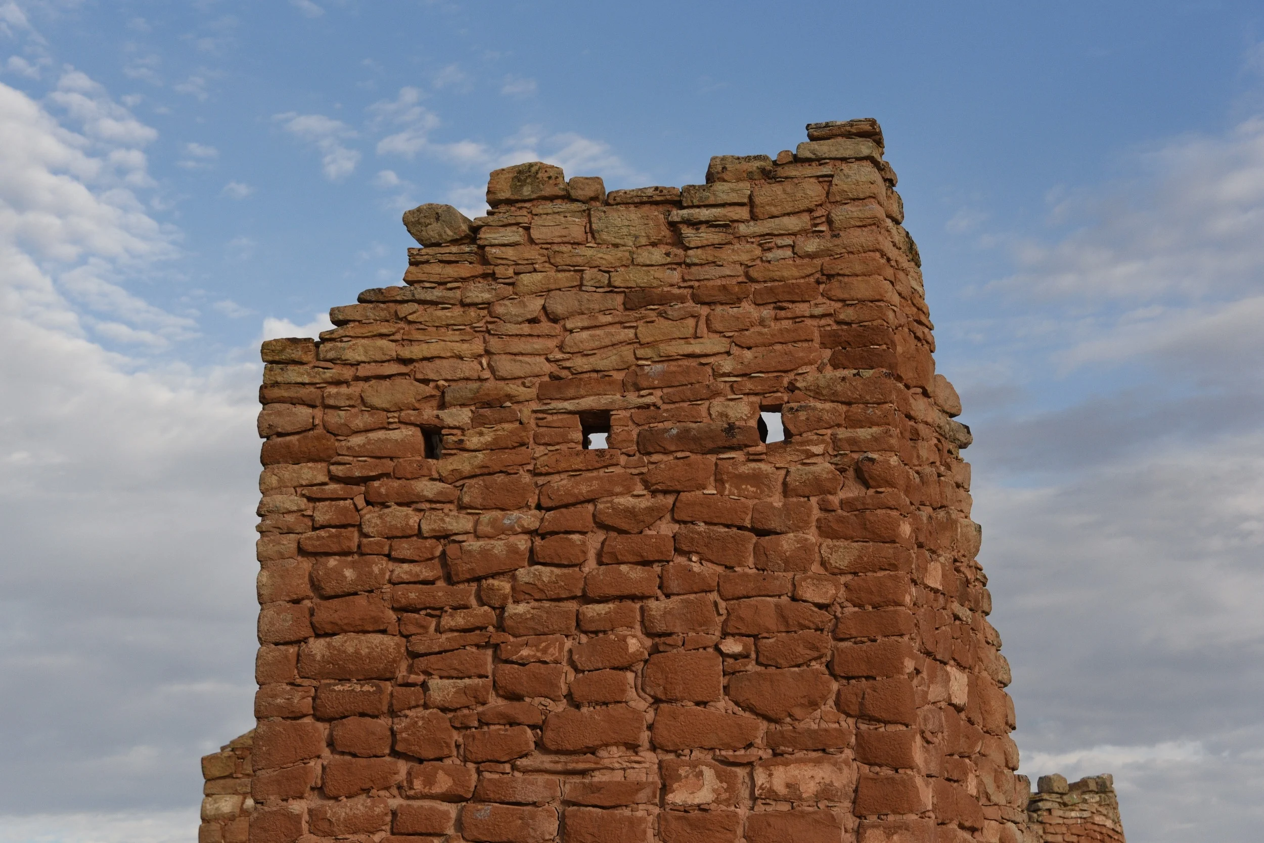 The top of Hovenweep castle. 