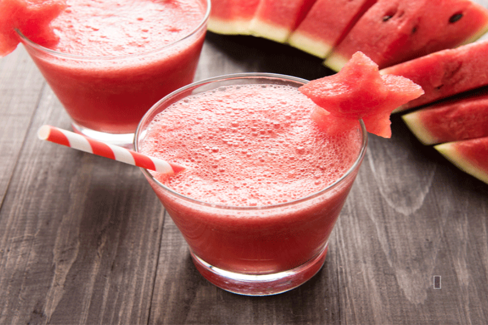 Watermelon Cherry Smoothie