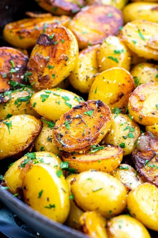 Garlic Roasted Potato Saute