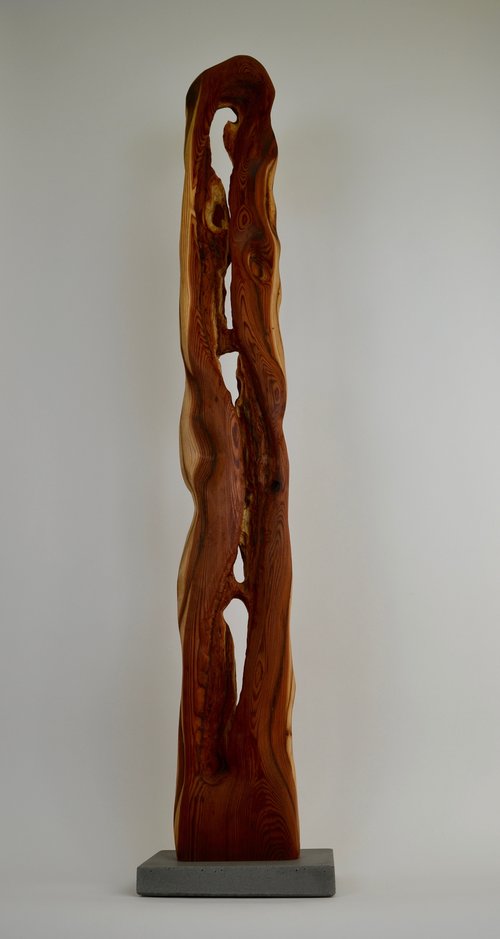Biomorphic Carved Wood Sculpture in the style of Isamu Noguchi, Unseen  Force by Joel Escalona — JOEL ESCALONA