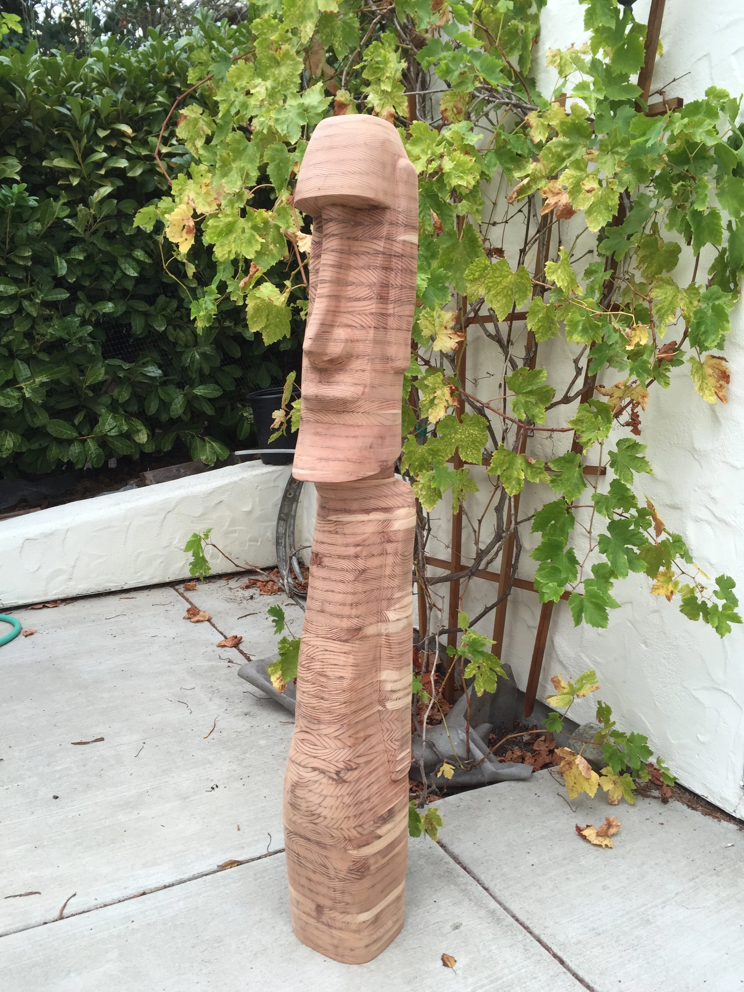 Final carving and sanding