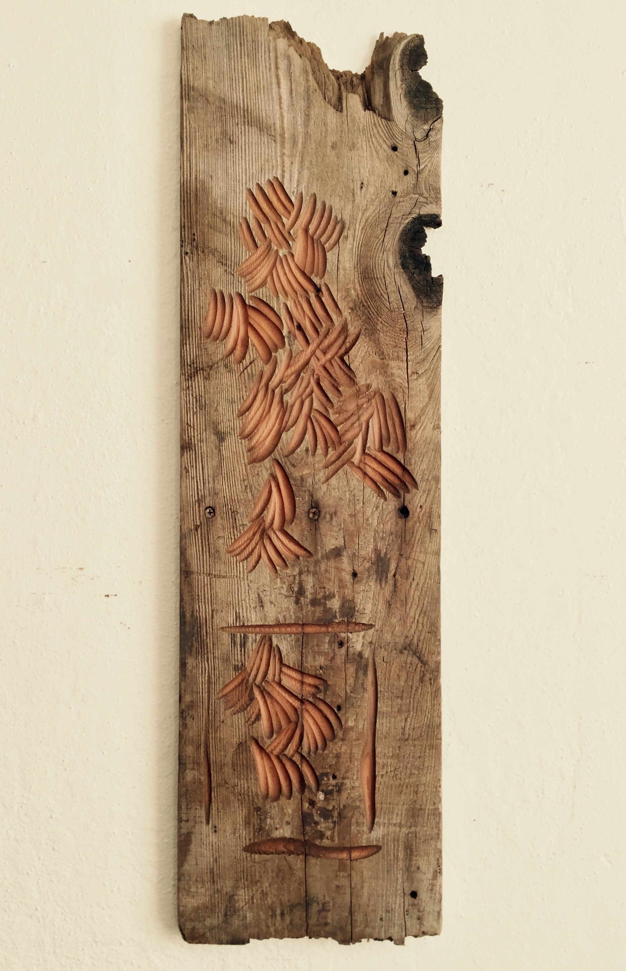 Secret Message 1 wall sculpture by Lutz Hornischer.jpeg