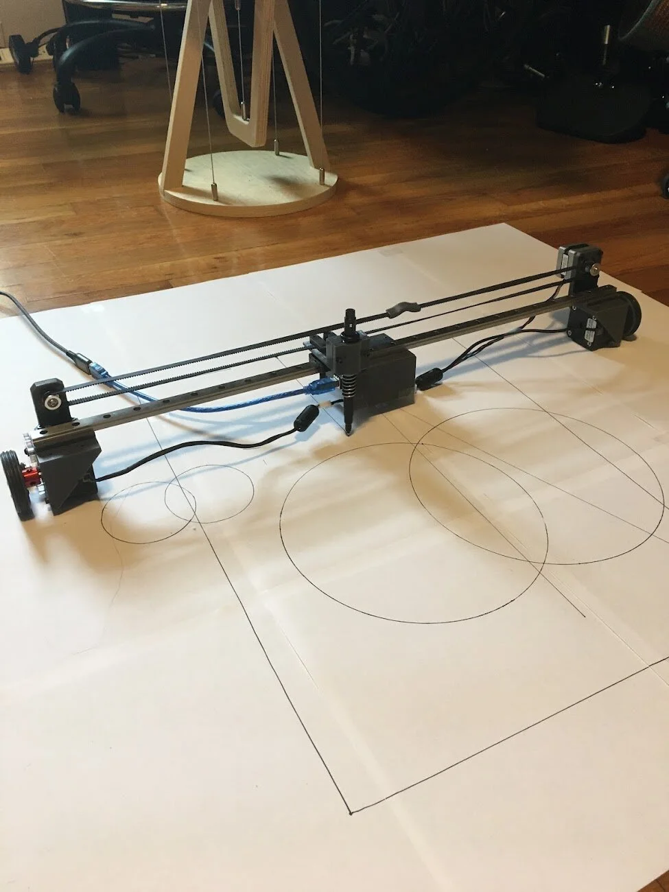  This is the robot in its current state of completion 