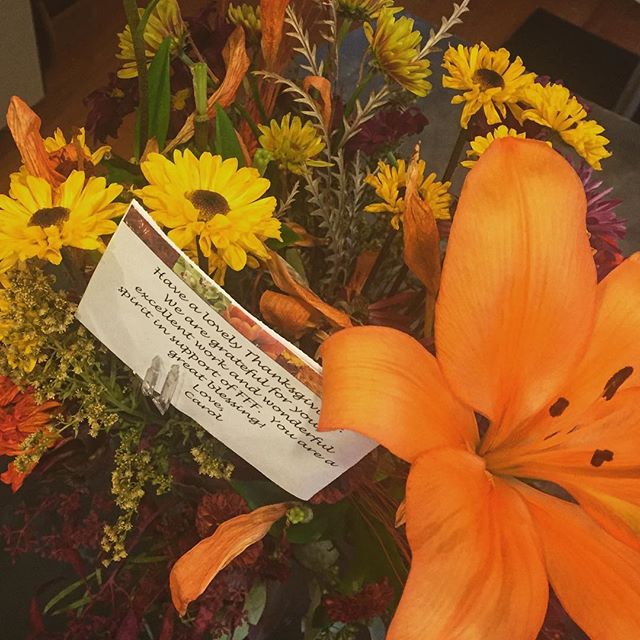 😻🌼🌸When flowers from your client are still blooming two weeks later...!🌸🌼😻
.
.
.
.
#flowers #thanks #goodjob #bosslady #appreciationiseverything #blooms #grateful #color