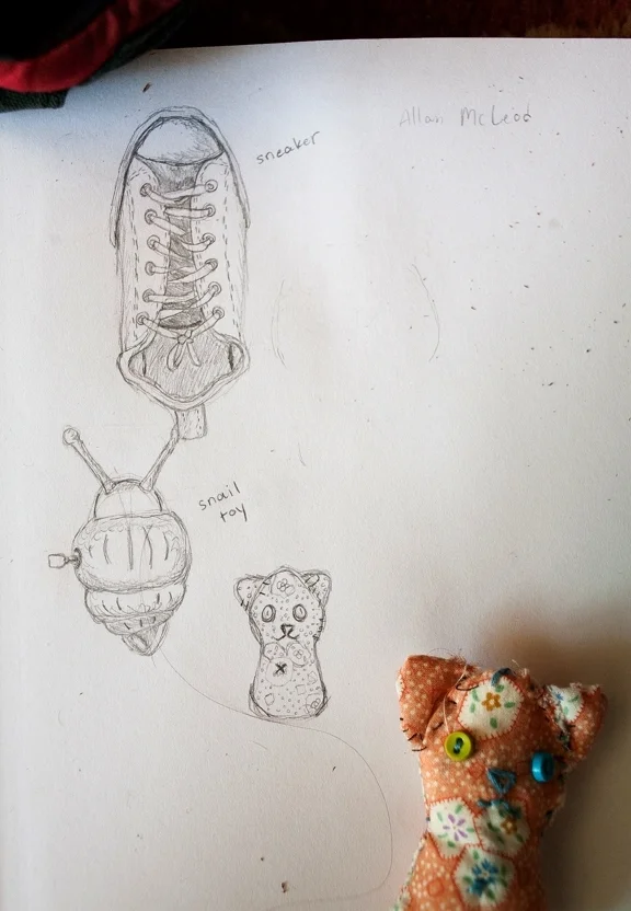 My daughter's sketchbook