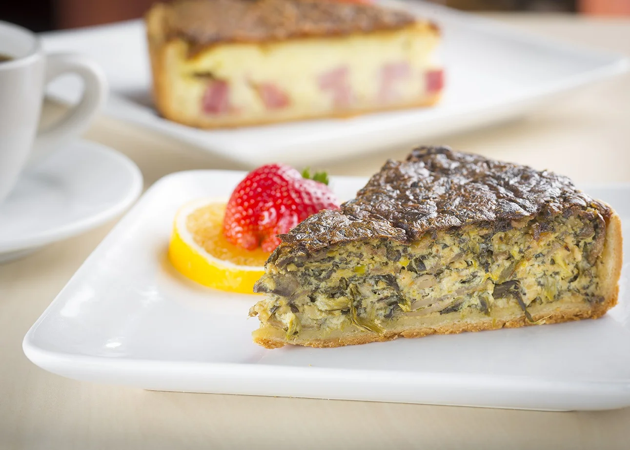 Quiche at Delightful Pastries