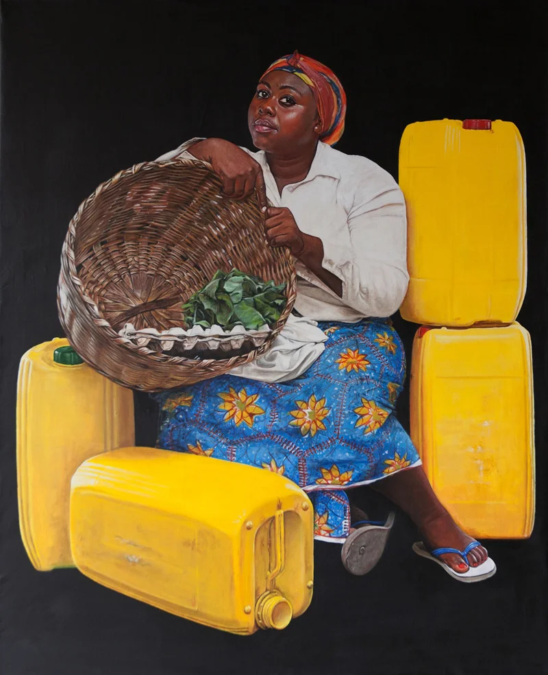 Jeremiah Quarshie, Manye , Yellow is the Colour of Water, 2016. Courtesy Gallery 1957 and artist.
