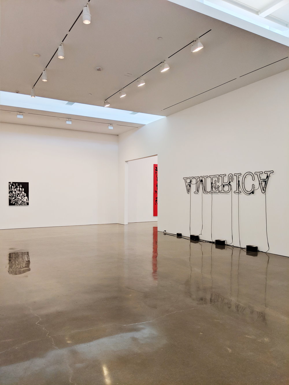 Glenn Ligon at Regen Projects.