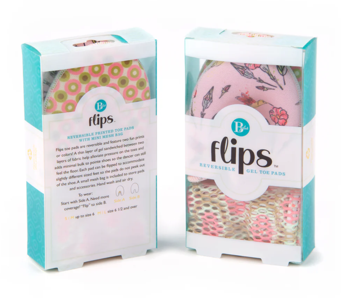 FLIPS Reversible Gel Toe Pads by B Plus Printworks