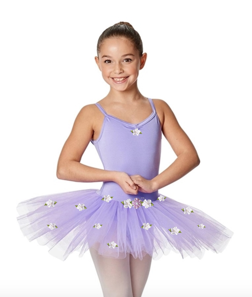 Young Dancer Tutu - Camisole Leotard with Attached Tulle Skirt — Shop at
