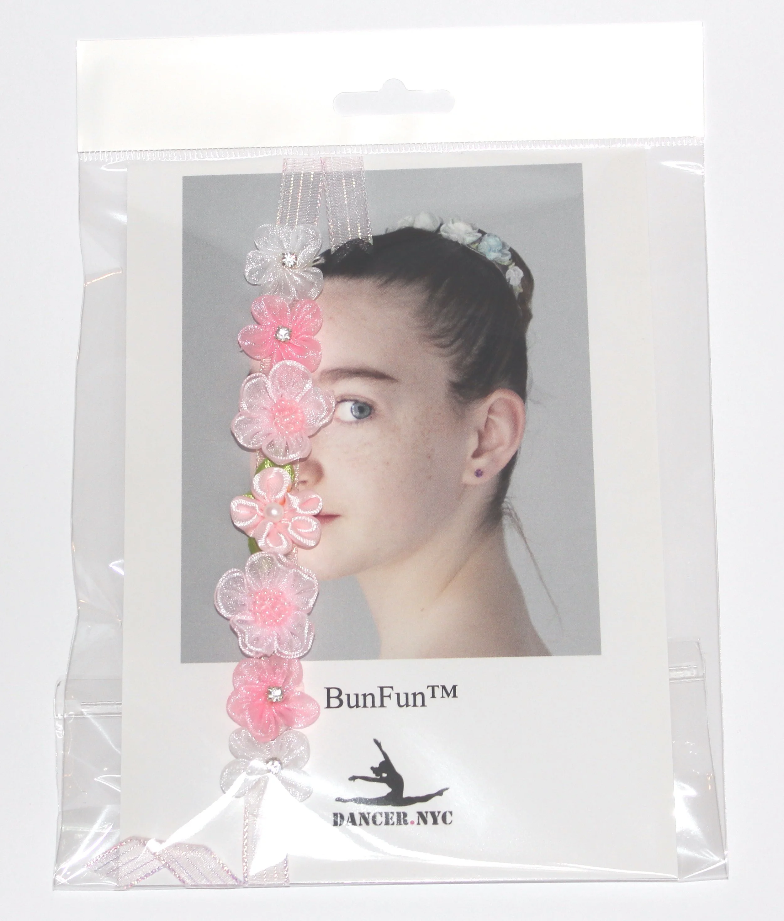 Handmade Ballet Bun Flower Wreath