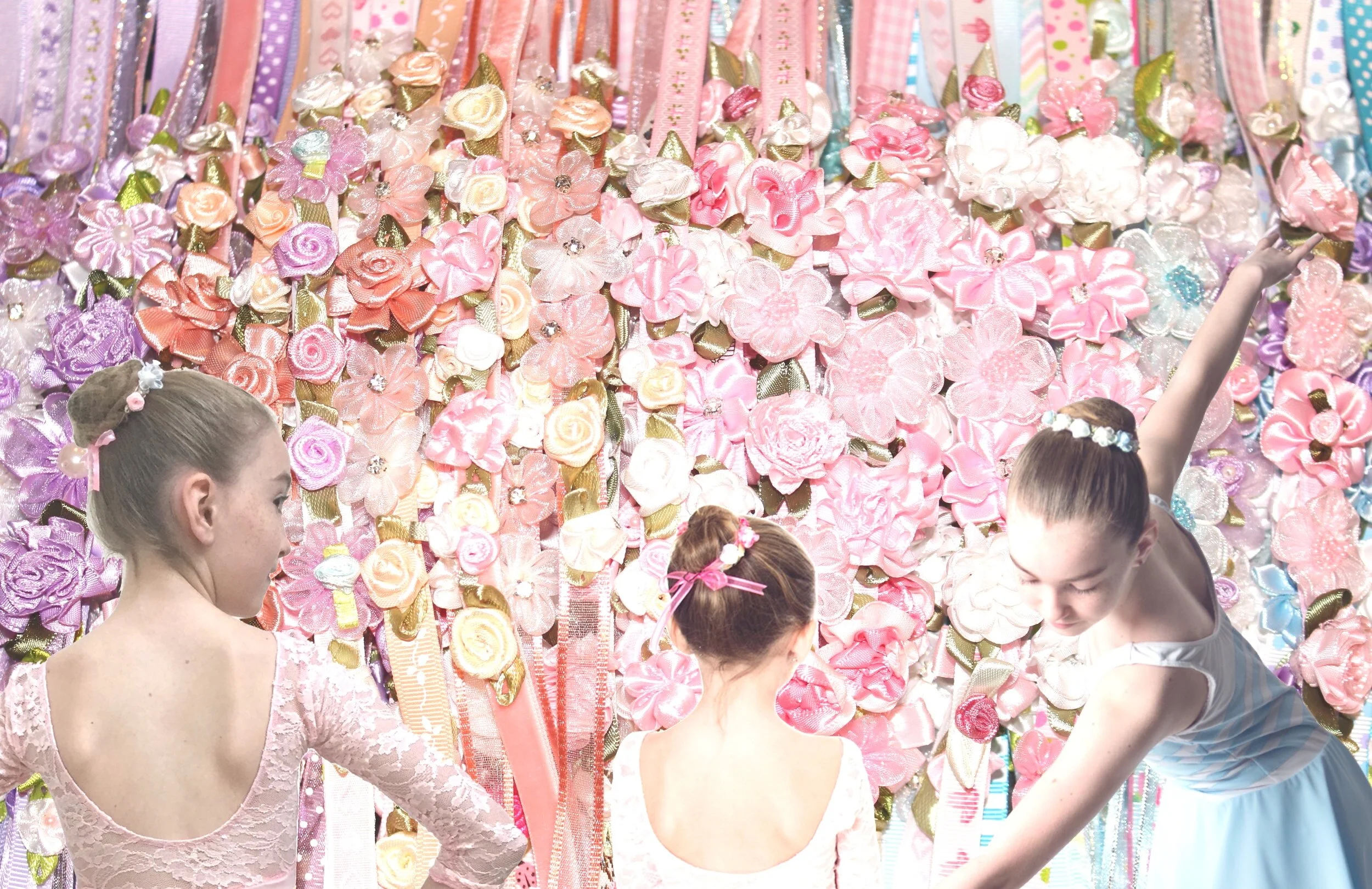 Handmade Ballet Bun Flower Wreath - BunFun® - Fund Raising