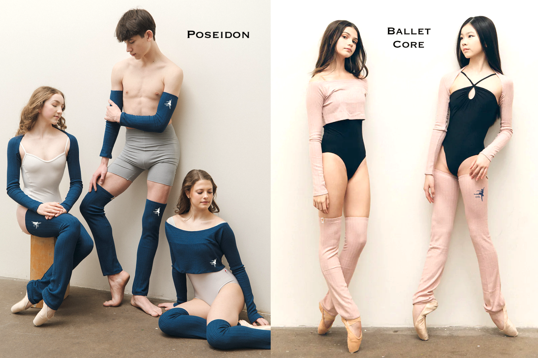 Columbia Repertory Ballet RubiaWear Legwarmers and Tops