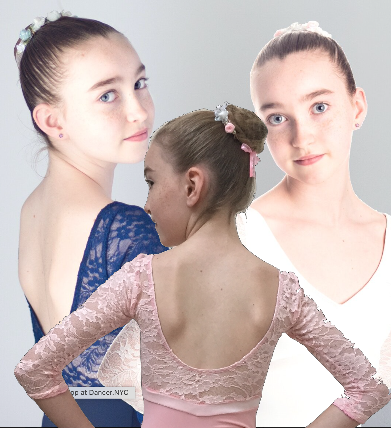 Dancer.NYC Leotard with Lace