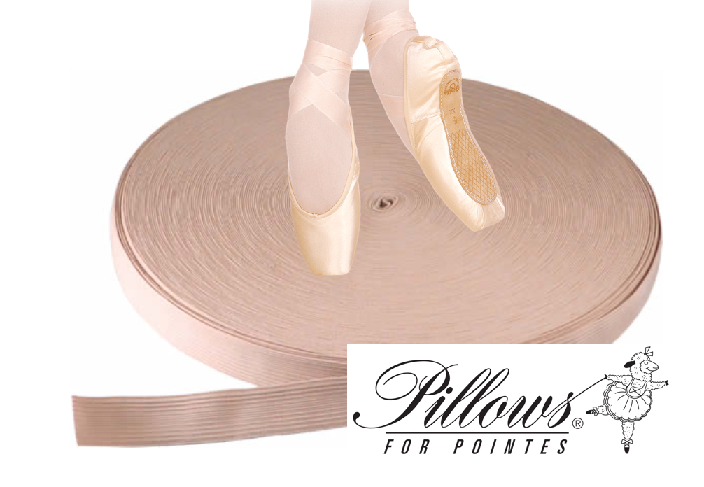 Pillows for Pointes® Pointe Shoe Solid Elastic