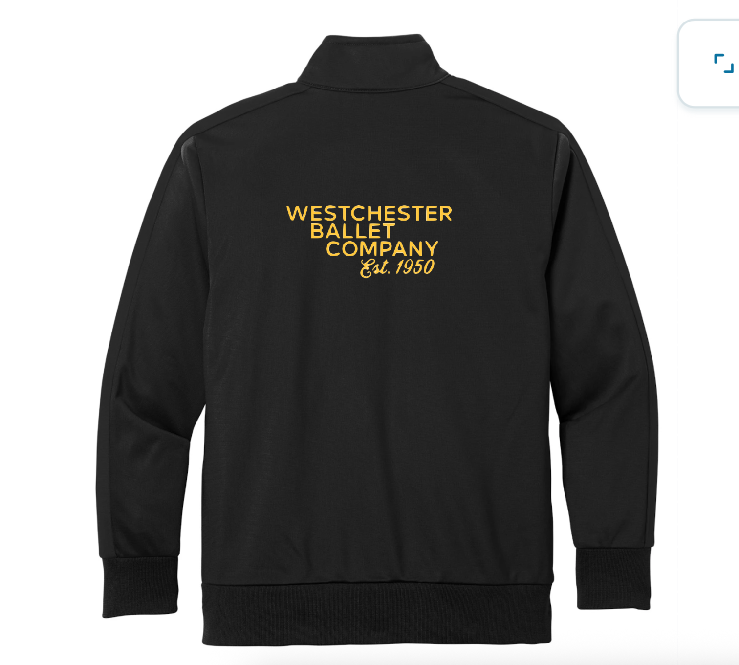 Westchester Ballet Company Sport-Tek Black Jacket