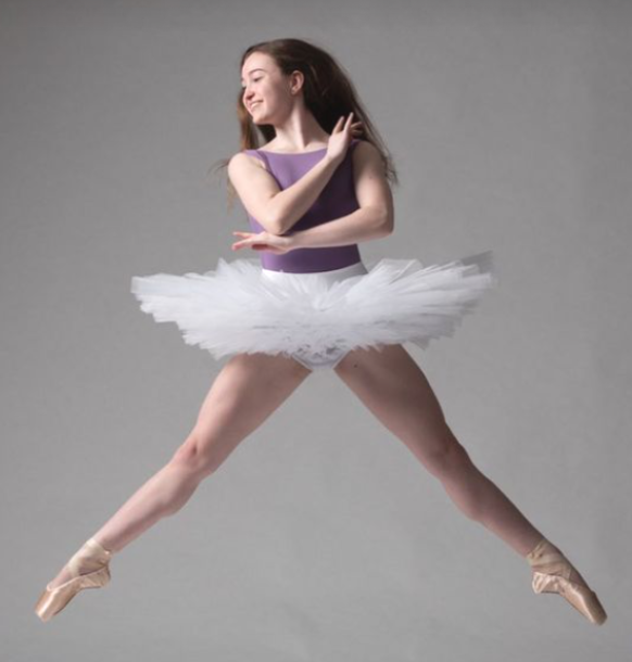 Rehearsal Tutu -Girls and Ladies Sizes - Black and White