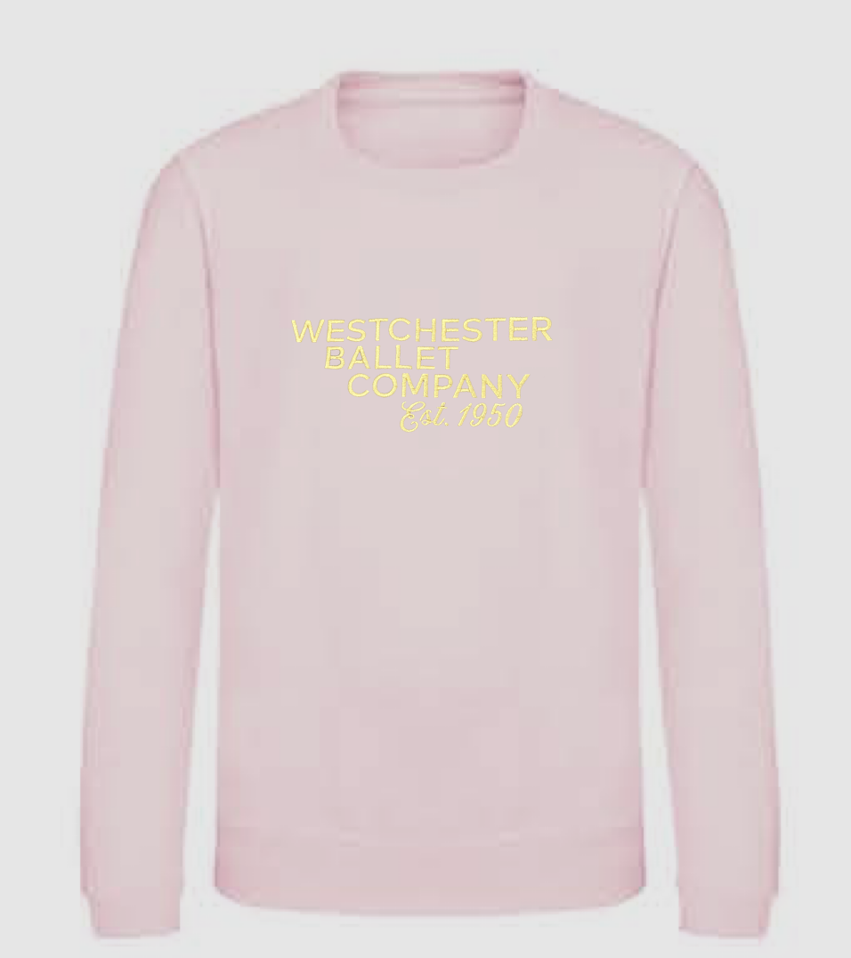 WBC Crewneck Pink with Gold