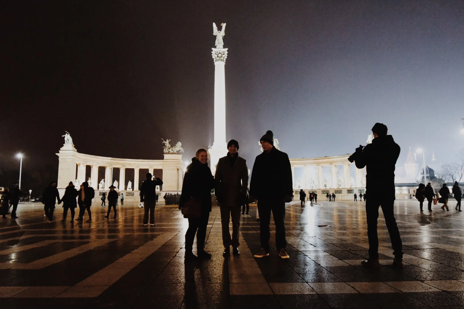 Hero's square, Budapest, Hungary