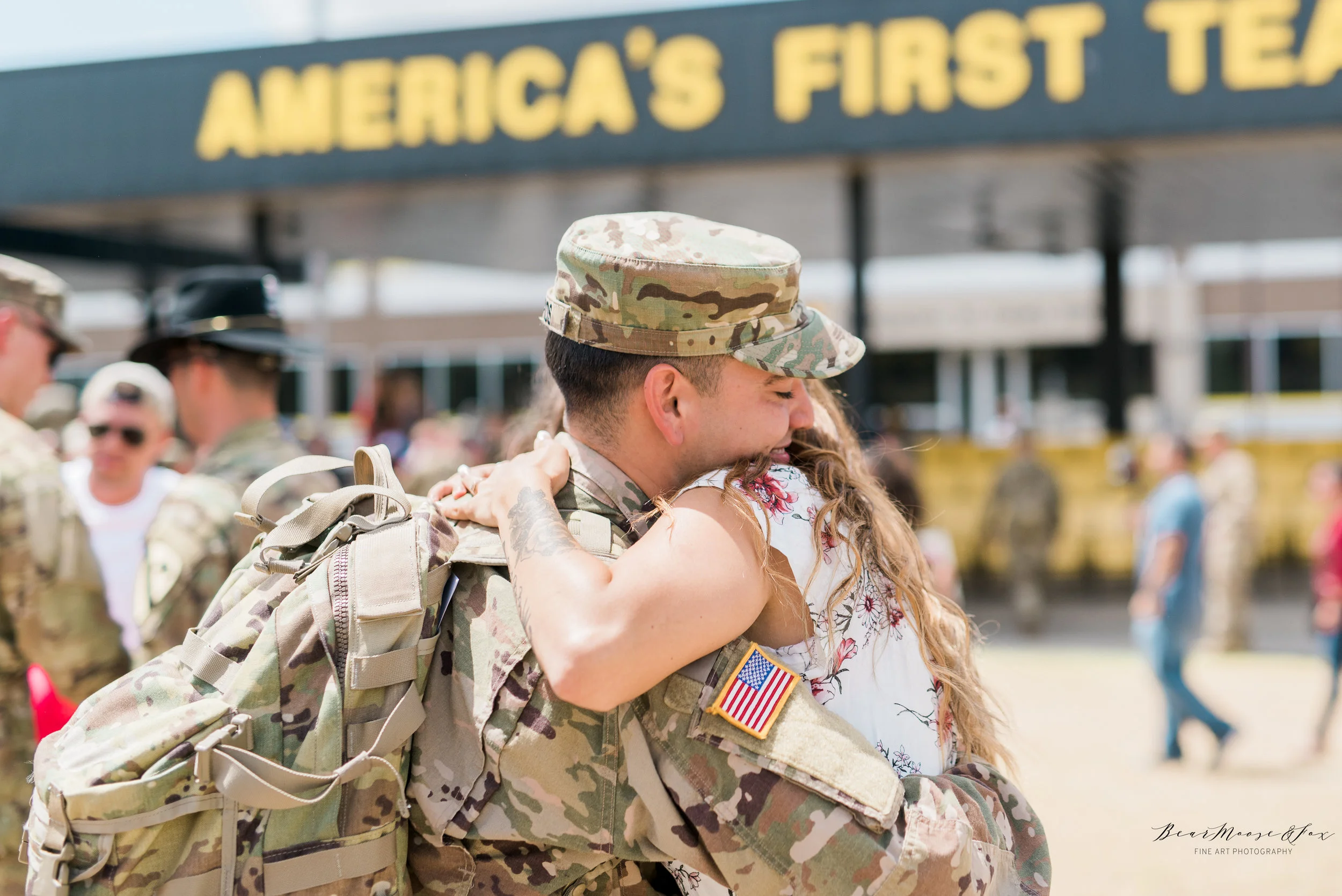{THE CAMPOS FAMILY} HOMECOMING | FORT HOOD, TEXAS