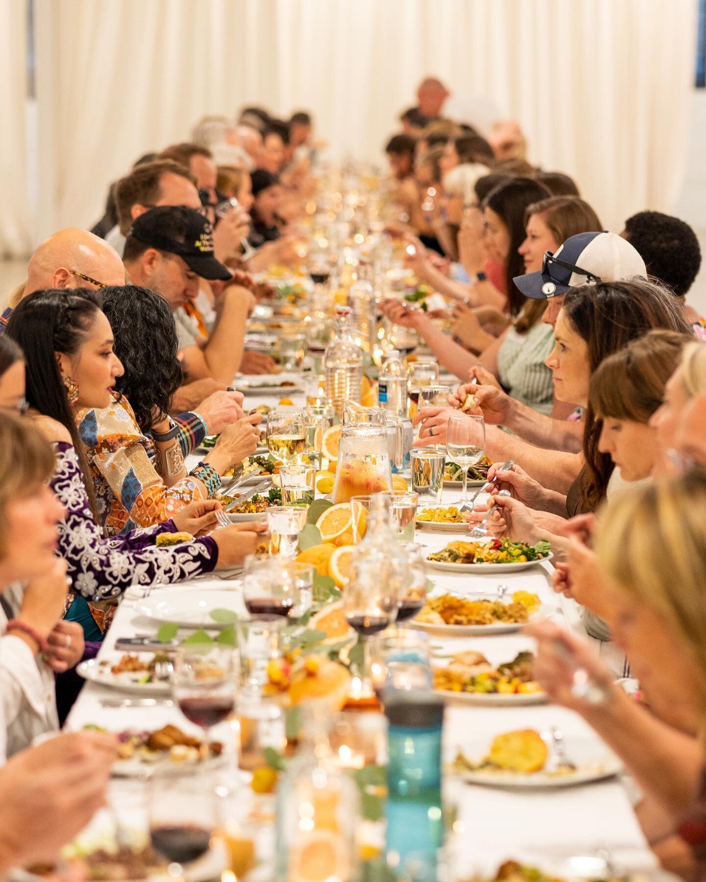 Unified through one table 🍽️

When we sit around a table, something extraordinary happens. The aroma of delicious food tantalizes our senses, and as we break bread together, we also break down walls that separate us. We engage in conversations that 