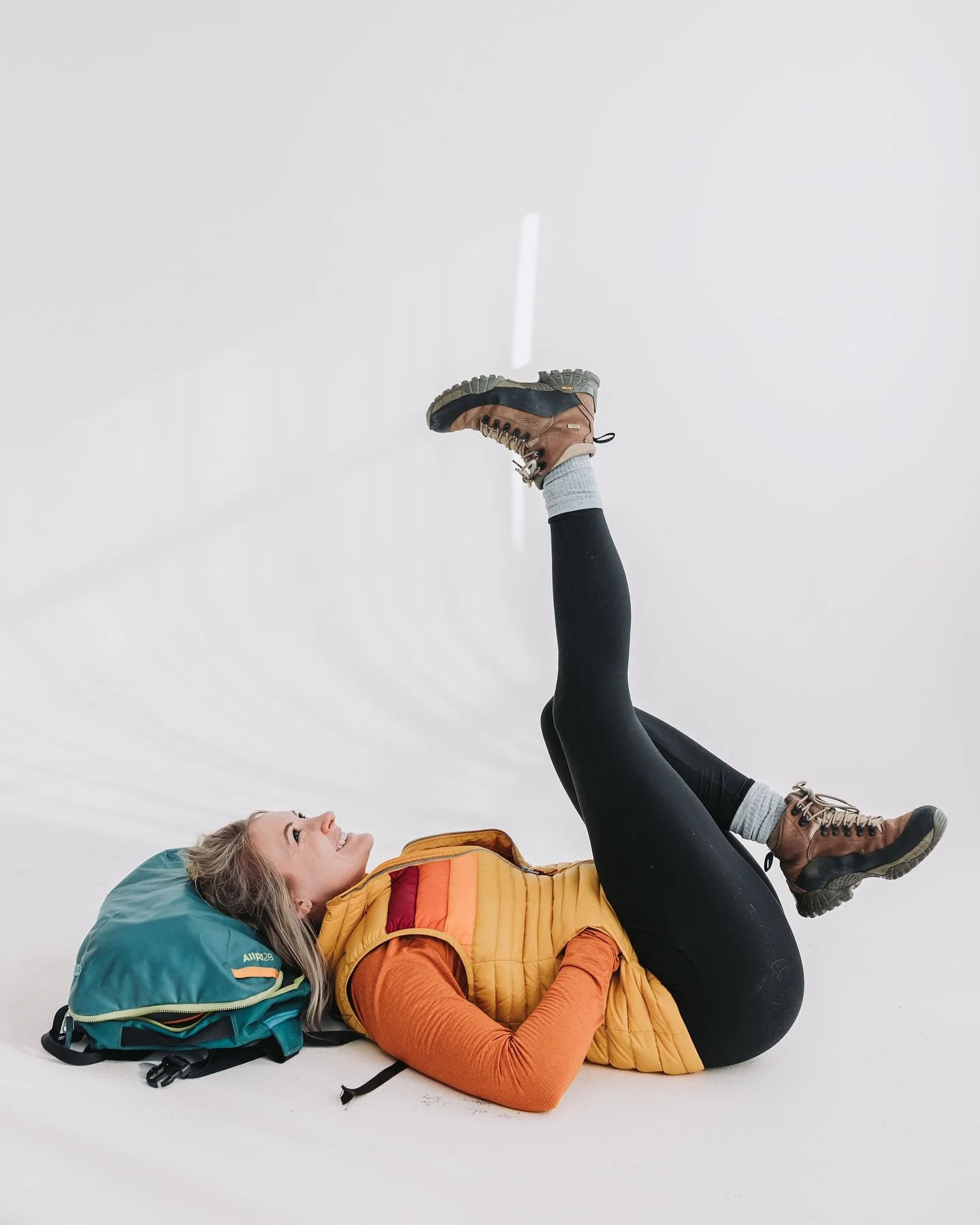 Loved getting creative in the studio with this portfolio shoot capturing this bright, bold energy, inspired by brands I genuinely love like @cotopaxi. ❤️🙏

Lifestyle imagery is all about capturing a feeling &mdash; giving a human touch to the places