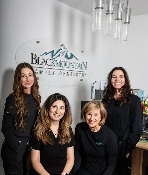 team of women professionals at dental office showcasing trust and authenticity through brand photography and video