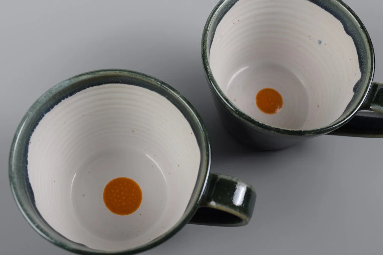 Wide Green Mug - 430ml