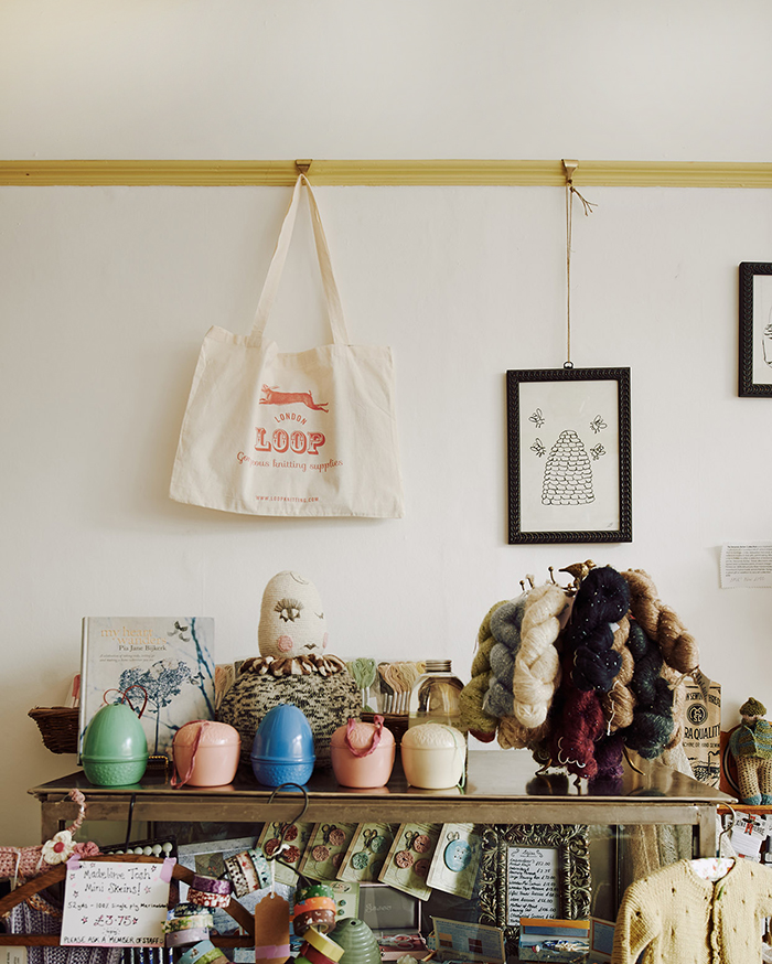 Loop, London (photo by Michael Sinclair from The Shopkeeper's Home book by 91 Magazine editor, Caroline Rowland)