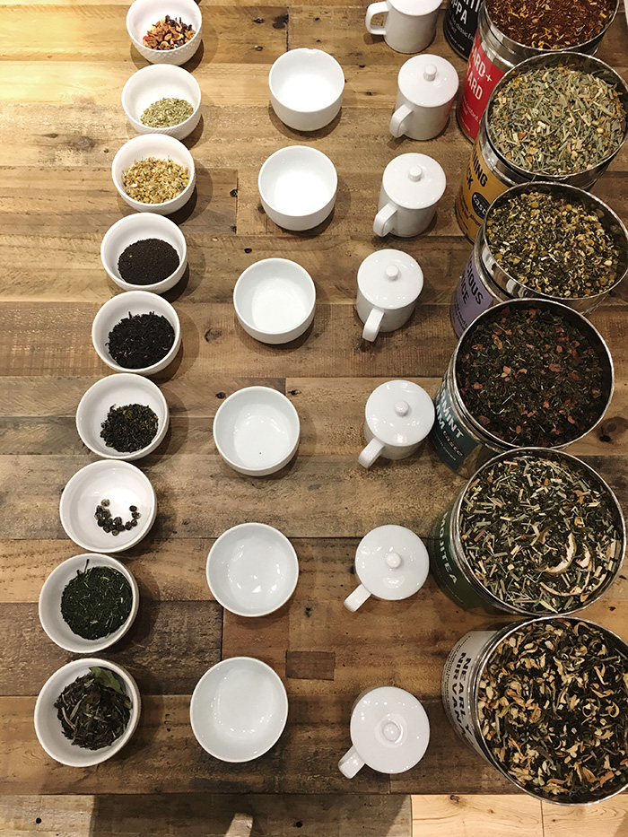 Bluebird Tea Co 's tea blending workshop / Photo: Caroline Rowland