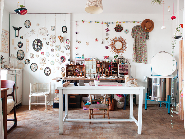 Lise Meunier's studio - Photo: Joanna Maclennan