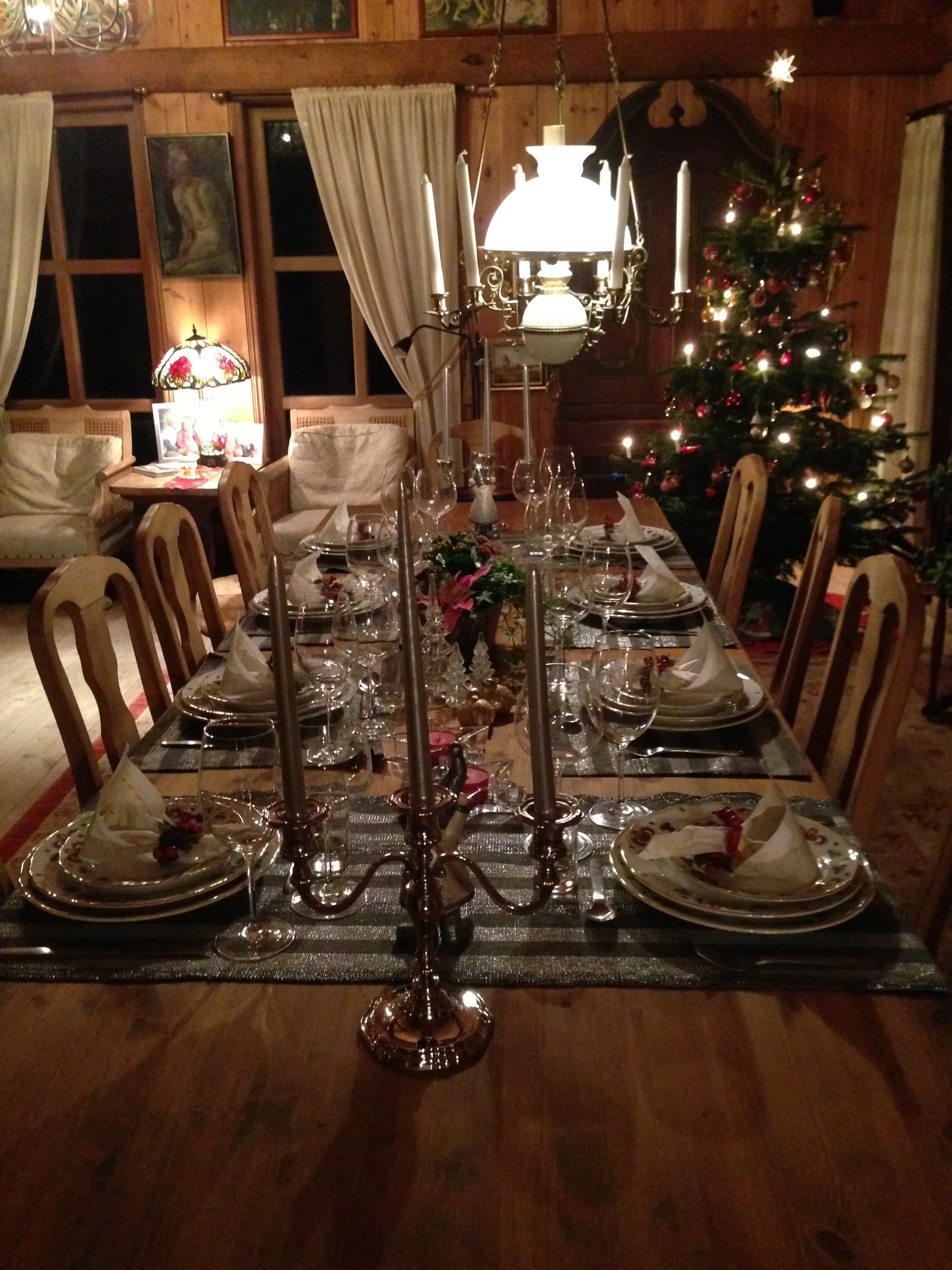  Nyttårsaften 2016 - Alt klart for gjestebud. 