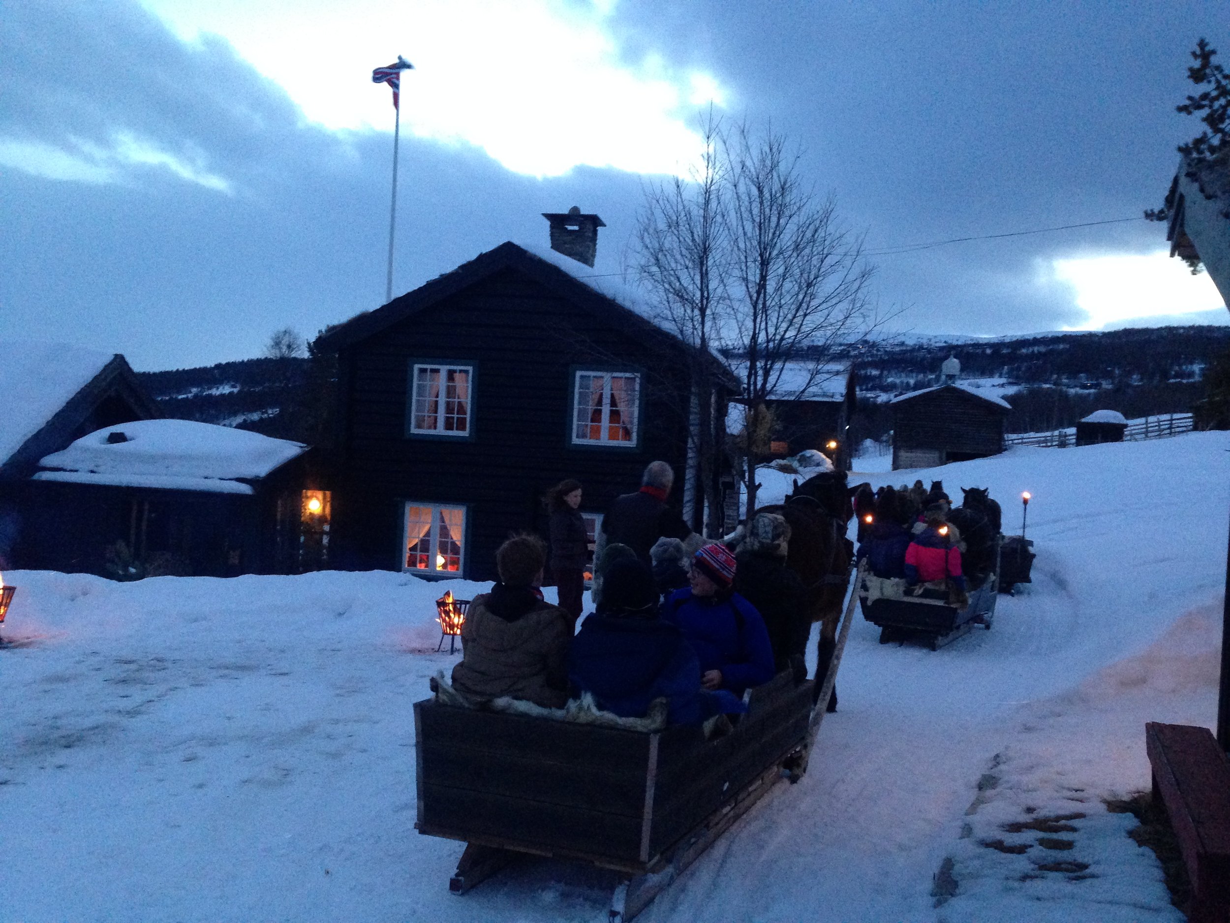  Mars 2017 - Thomas Tallis school fra London besøker Lykkja. 