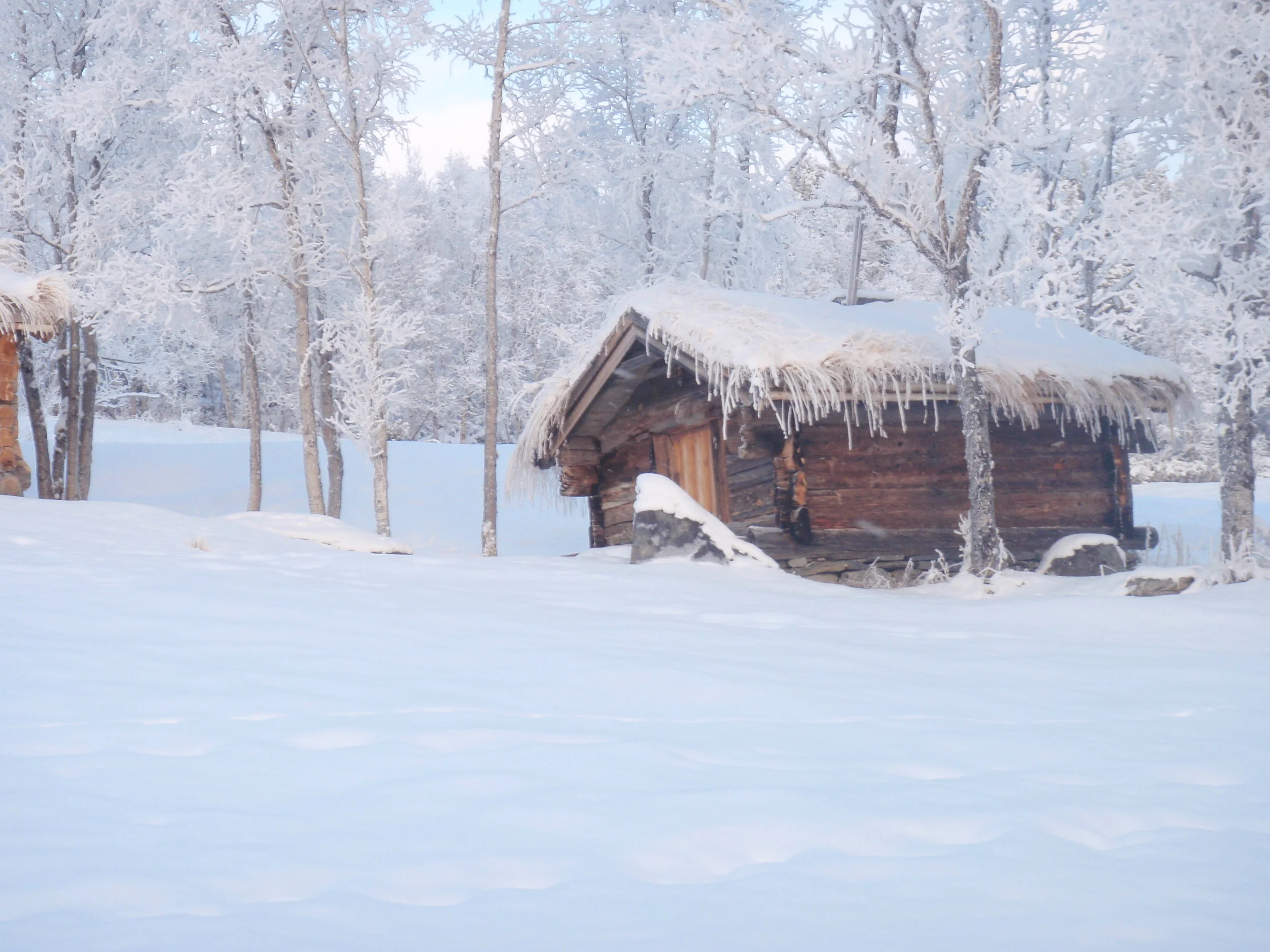  14. desember 2012 - Årestua i vinterskrud. 