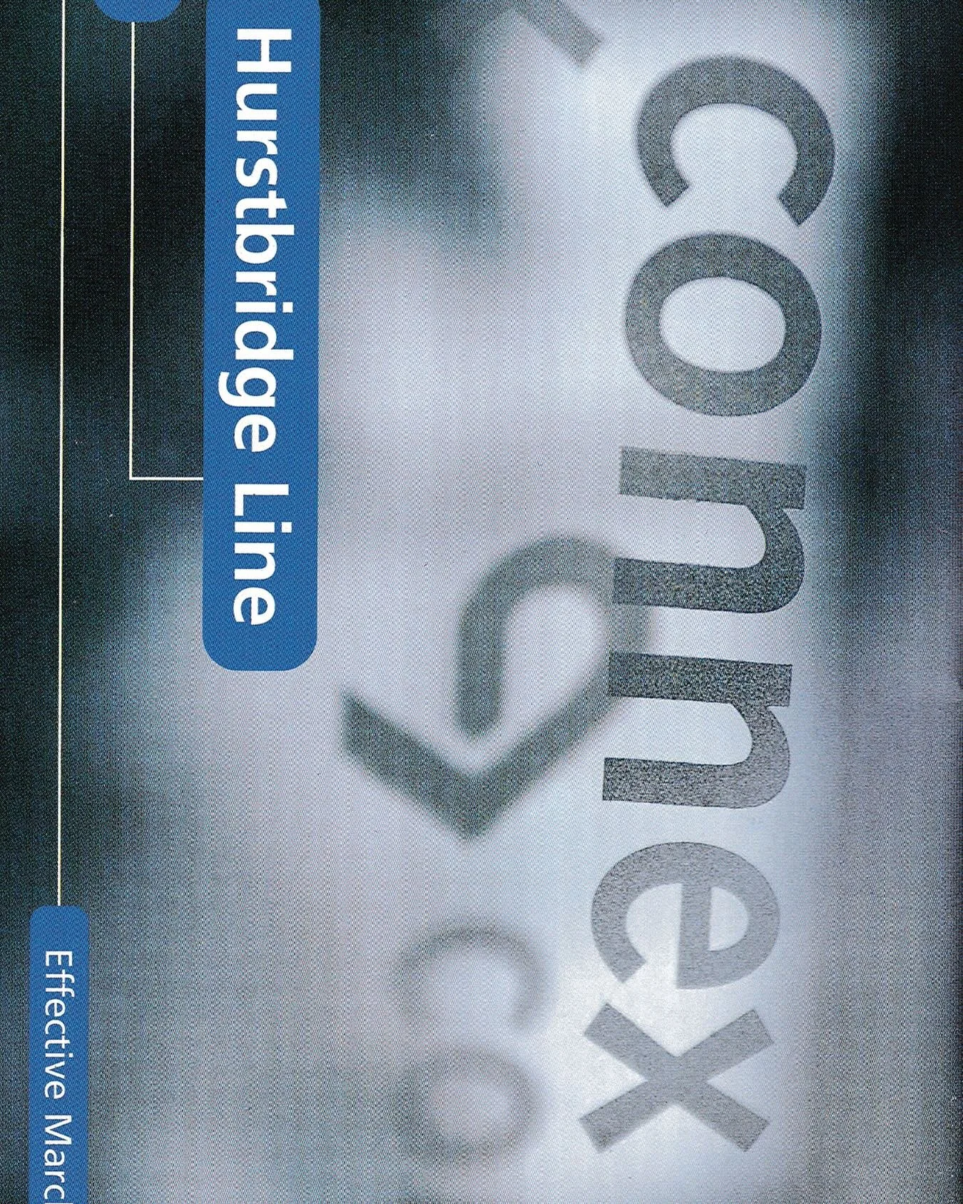Connex Melbourne, the train operator for the early 2000s era of suburban electric railways. Connex was instated after the Hillside / Bayside division of lines in the 1990s. 

The Second Edition features Connex branding across the classic Comeng and X