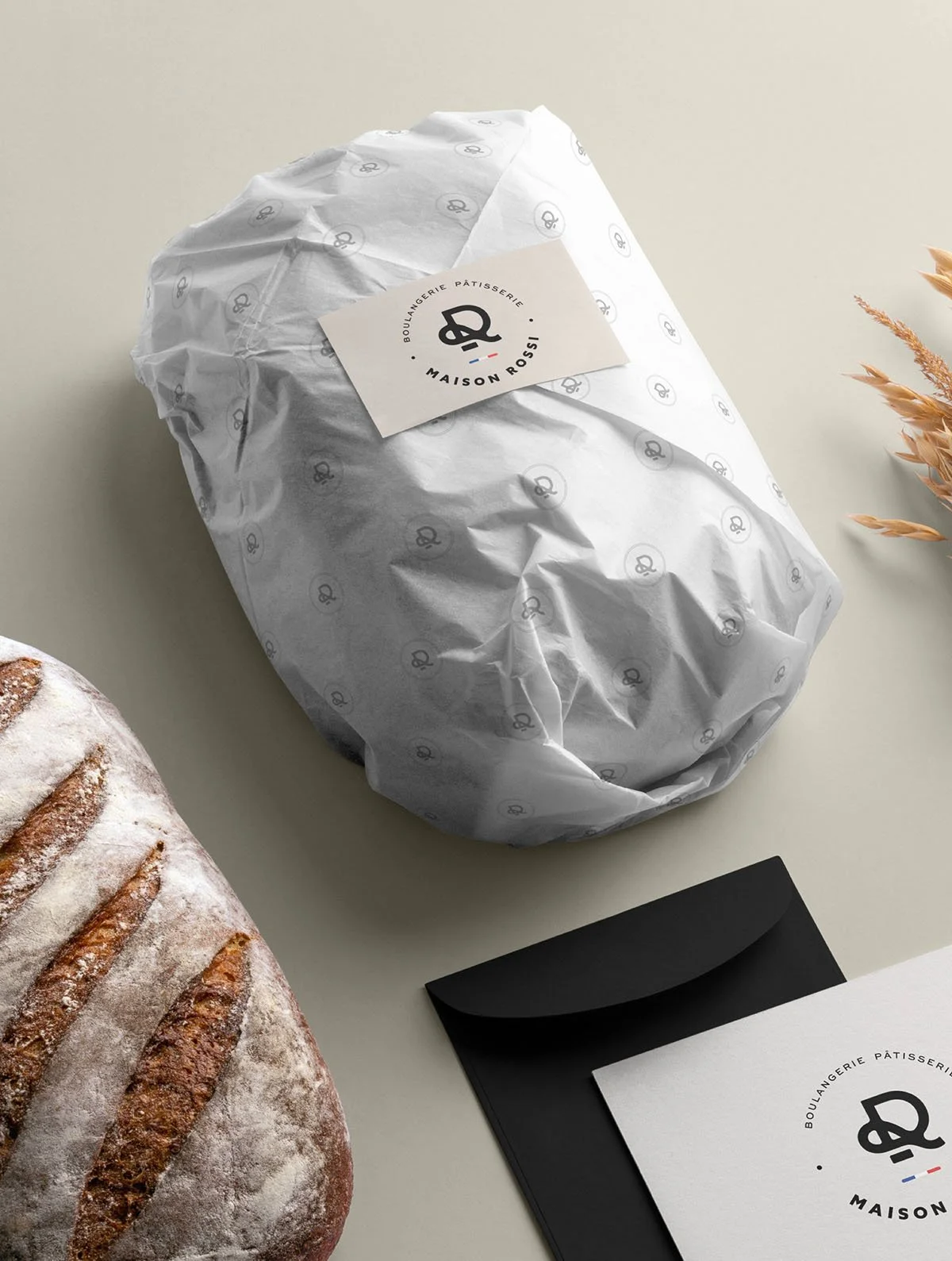 Emballage Pain Boulangerie Maison Rossi à Six-Fours-les-Plages